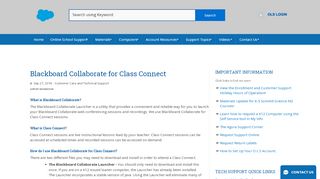 
                            9. Blackboard Collaborate for Class Connect - K12 Customer ...