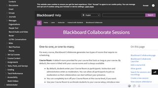 
                            11. Blackboard Collaborate Sessions | Blackboard Help