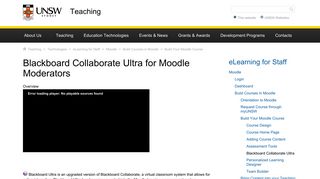 
                            10. Blackboard Collaborate Ultra for Moodle Moderators | UNSW ...