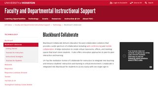 
                            11. Blackboard Collaborate - University of Houston