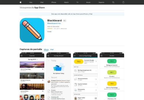 
                            6. Blackboard en App Store - iTunes - Apple