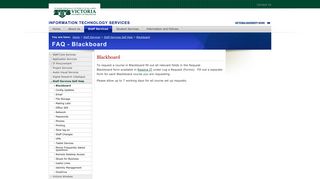 
                            4. Blackboard - Information Technology Services - Victoria University of ...