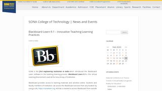 
                            1. Blackboard Learn 9.1 – Innovative Teaching Learning Practices ...