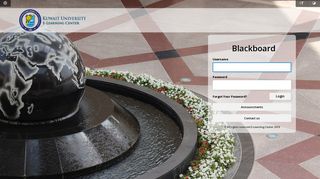 
                            4. Blackboard Learn - ku.edu.kw