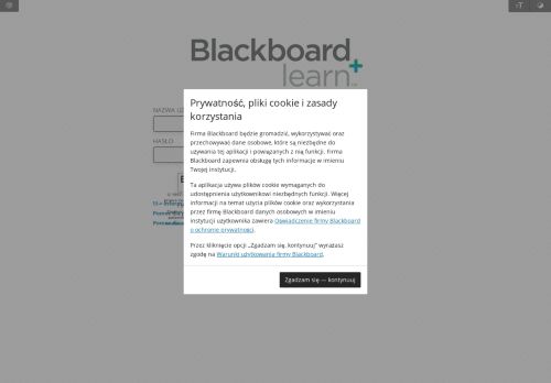 
                            1. Blackboard Learn - UwB