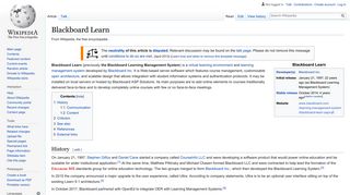 
                            7. Blackboard Learn - Wikipedia