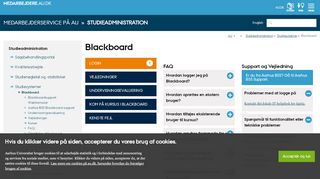 
                            3. Blackboard - Medarbejdere - Aarhus Universitet