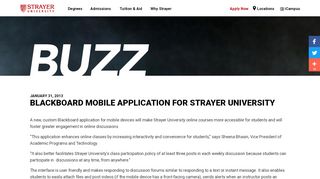 
                            2. Blackboard Mobile App For Strayer University | Strayer University