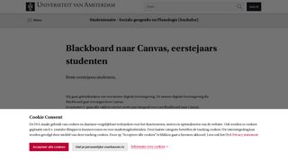 
                            5. Blackboard naar Canvas, eerstejaars studenten - UvA Studenten