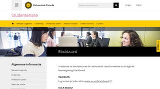 
                            7. Blackboard - Studenten | Universiteit Utrecht - Studenten - UU
