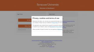 
                            1. Blackboard - Syracuse University