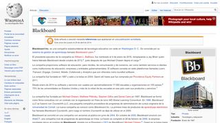 
                            11. Blackboard - Wikipedia, la enciclopedia libre