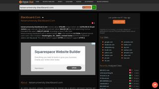 
                            10. Blackboard.com - Keiseruniversity: keiseruniversity - traffic statistics ...