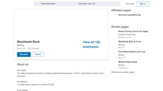 
                            9. Blackhawk Bank | LinkedIn