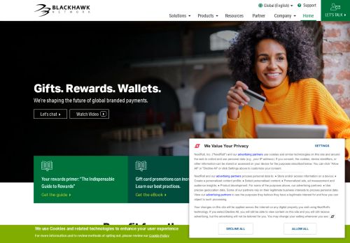 
                            7. Blackhawk Network - Branded Gift Cards, Digital Payment Solutions