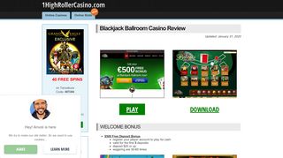 
                            6. Blackjack Ballroom Casino Download & Play - High Roller Casinos