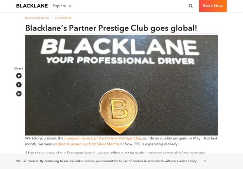 
                            6. Blacklane's Partner Prestige Club goes global! | Blacklane Blog