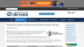 
                            8. Blacklane's Partner Prestige Club Rewards Quality Driving - Chauffeur ...