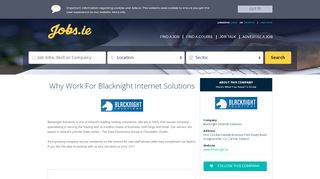 
                            8. Blacknight Internet Solutions Careers, Blacknight Internet Solutions ...