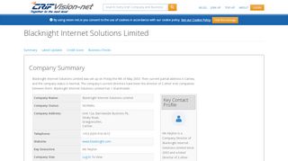 
                            12. Blacknight Internet Solutions Limited - Irish Company Info - Vision-Net