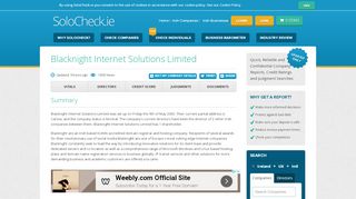 
                            6. Blacknight Internet Solutions Ltd - Irish Company Info - SoloCheck