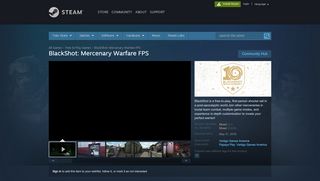 
                            13. BlackShot: Mercenary Warfare FPS on Steam