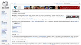 
                            7. Blacksocks - Wikipedia
