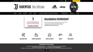 
                            3. Black&White Membership - Juventus.com