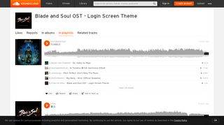 
                            11. Blade and Soul OST - Login Screen Theme by Chae Ho Shin ...