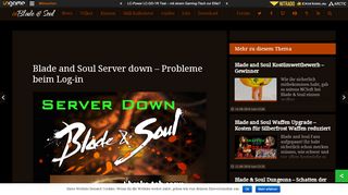 
                            12. Blade and Soul Server down - Probleme beim Log-in - Blade and Soul