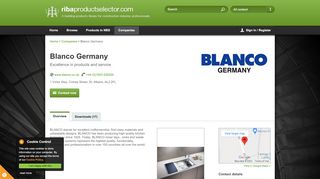 
                            7. Blanco Germany - RIBA Product Selector