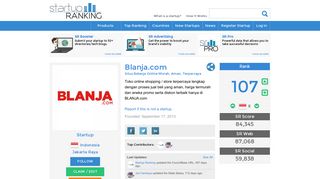 
                            3. Blanja.com - Situs Belanja Online Murah, Aman, Terpercaya | Startup ...