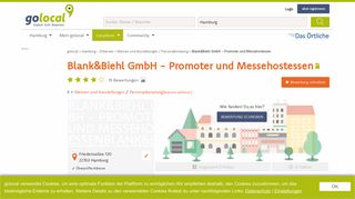 
                            7. Blank&Biehl GmbH - Promoter und Messehostessen - 16 ... - golocal