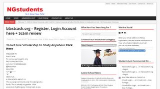 
                            7. blastcash.org – Register, Login Account here + Scam review ...