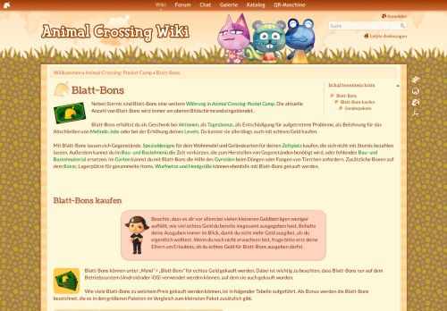 
                            6. Blatt-Bons (Pocket Camp) - Animal Crossing Wiki