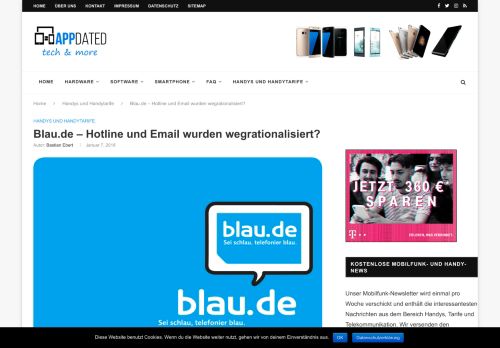 
                            11. Blau.de - Hotline und Email wurden wegrationalisiert? | Appdated