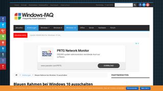 
                            1. Blauen Rahmen bei Windows 10 ausschalten » Desktop ...