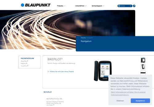 
                            8. BLAUPUNKT: Navigation