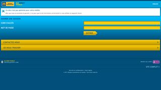 
                            1. BLCDirect Mobile | Accueil : Ouvrir une session sécurisée