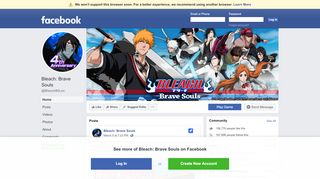 
                            7. Bleach: Brave Souls - Home | Facebook