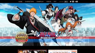 
                            10. Bleach: Brave Souls Official｜KLabGames