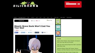 
                            10. Bleach: Brave Souls Won't Cost You Your Soul - Siliconera