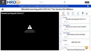 
                            11. Blended Learning with I.M.P.A.C.T by Sandra De Milliano - HRDtv ...