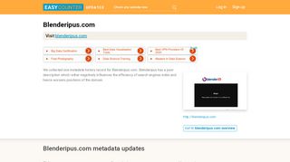 
                            3. Blenderipus (Blenderipus.com) - Easycounter