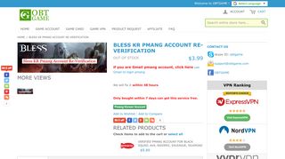 
                            5. Bless KR Pmang Account Re-Verification | OBTGAME