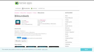 
                            12. Bliksundweb | iPhone/iPad | Norske Apps