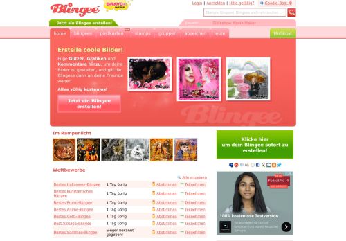 
                            5. Blingee.com | Eine kreative Gemeinschaft für Fans, Fotos und jede ...