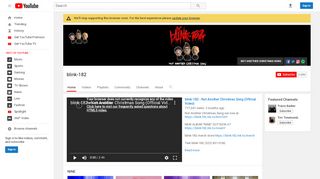 
                            12. blink-182 - YouTube