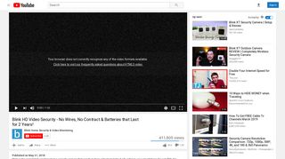 
                            8. Blink HD Video Security - No Wires, No Contract & Batteries that Last ...