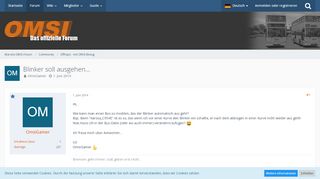 
                            6. Blinker soll ausgehen... - Offtopic - referring to OMSI - Marcel's ...
